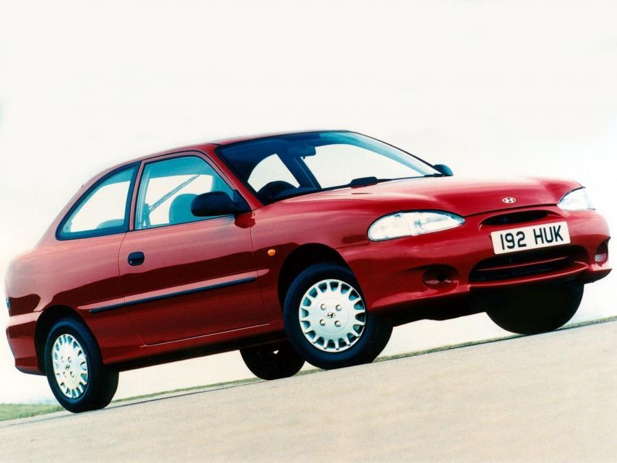 Hyundai Accent 3-Door (UK) '1994